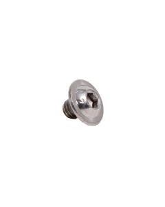 Linsenschraube M6×16 aus V2A Edelstahl, niedriger abgerundeter Linsenkopf für dekorative und funktionale Schraubverbindungen