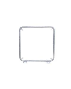 Rohrumrandung für quadratische Verkehrszeichen, wetterfest und stabil